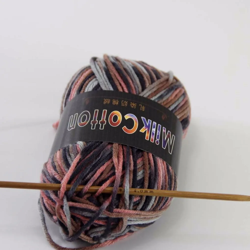 Распродажа мягкая хлопковая Детская Пряжа 6ballsx50g новые шерстяные носки ручной