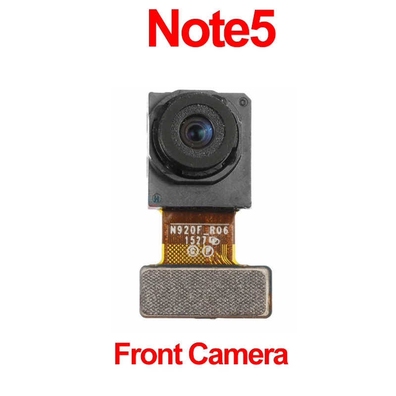 Front Camera Задняя камера для samsung Galaxy Note 5 Note5 N920 N920F Основная камера модули шлейф фронтальная камера с гибким креплением - Цвет: Front Camera