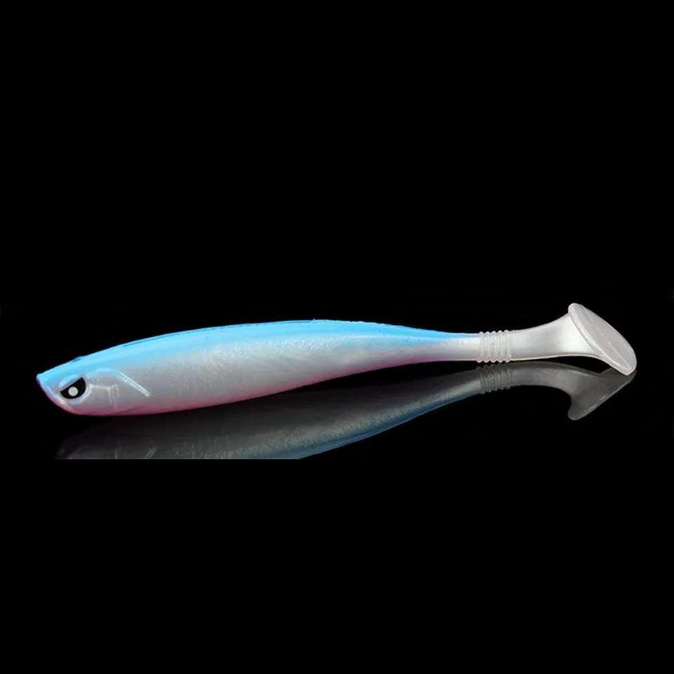 WALK FISH LUKA, 1 шт., 3D Мягкая приманка SWIN для рыбалки, 10 г/12 см, Мягкая приманка Shad, силиконовая приманка для ловли окуня, гольян, плавающая приманка, пластиковая приманка - Цвет: E 5