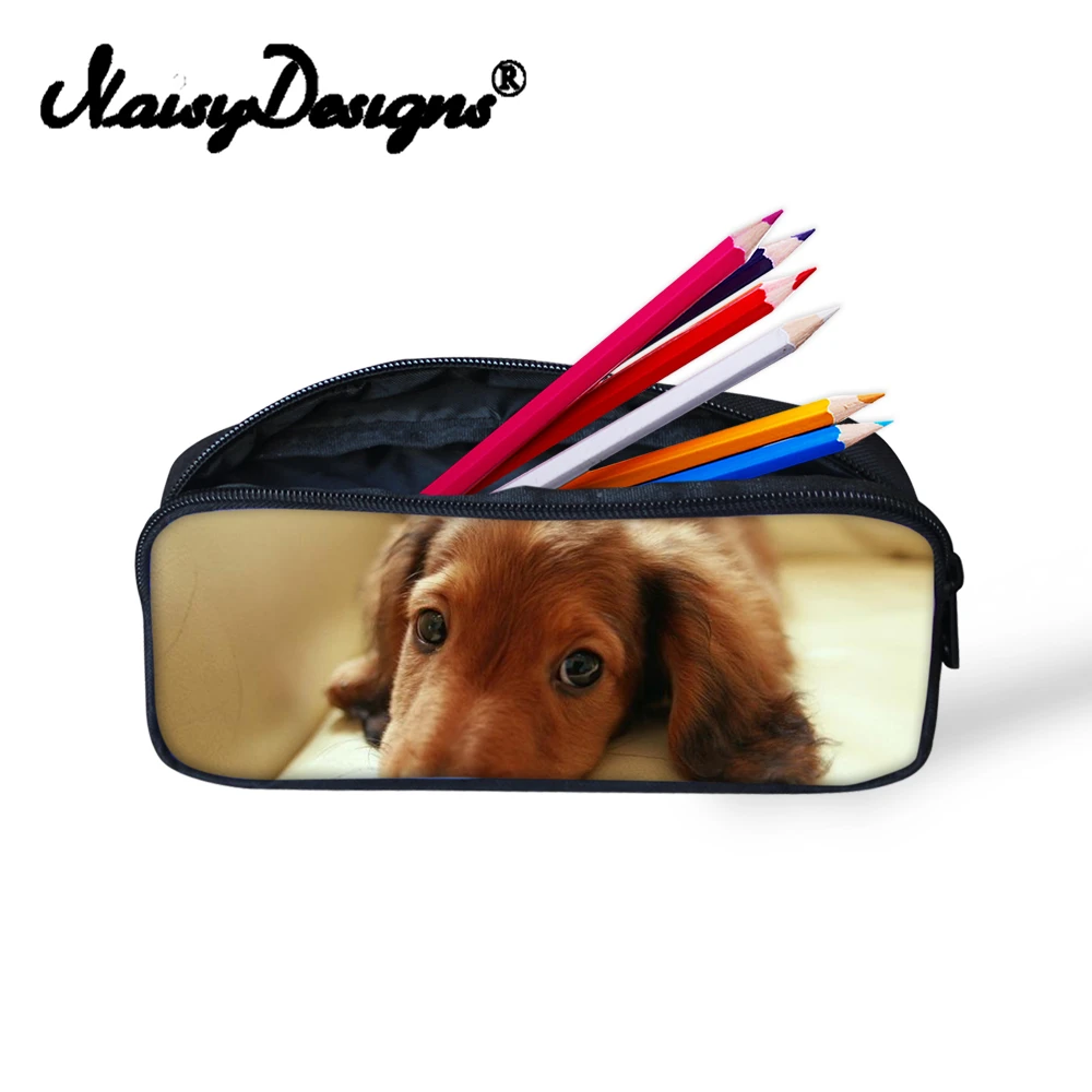 2019 Fashion 3PCS Sets Women Backpack Set Dachshund Print Ladies School Backpacks Crossbody Bag Pencil Pack For Girl Laptop Male|Мужские