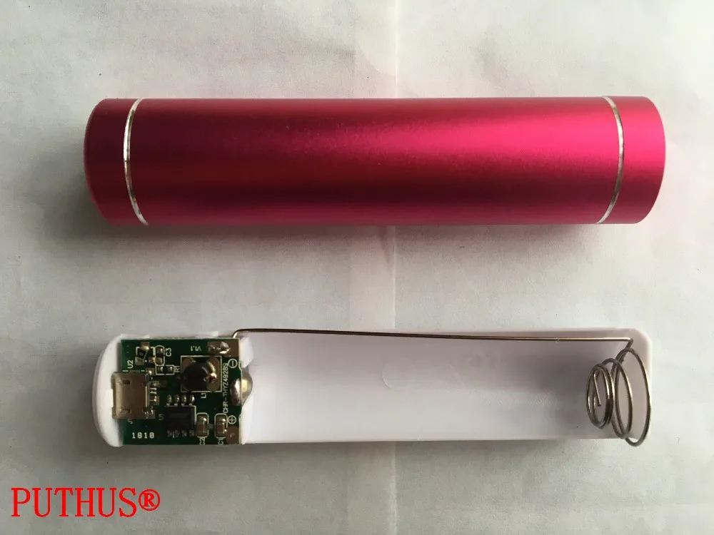 Универсальный спикер сварки 5 V/1A USB Мощность банк чехол цилиндр Батарея чехол Комплект для использования в домашних условиях 1X18650 Батарея Зарядное устройство коробка для galaxy note 9