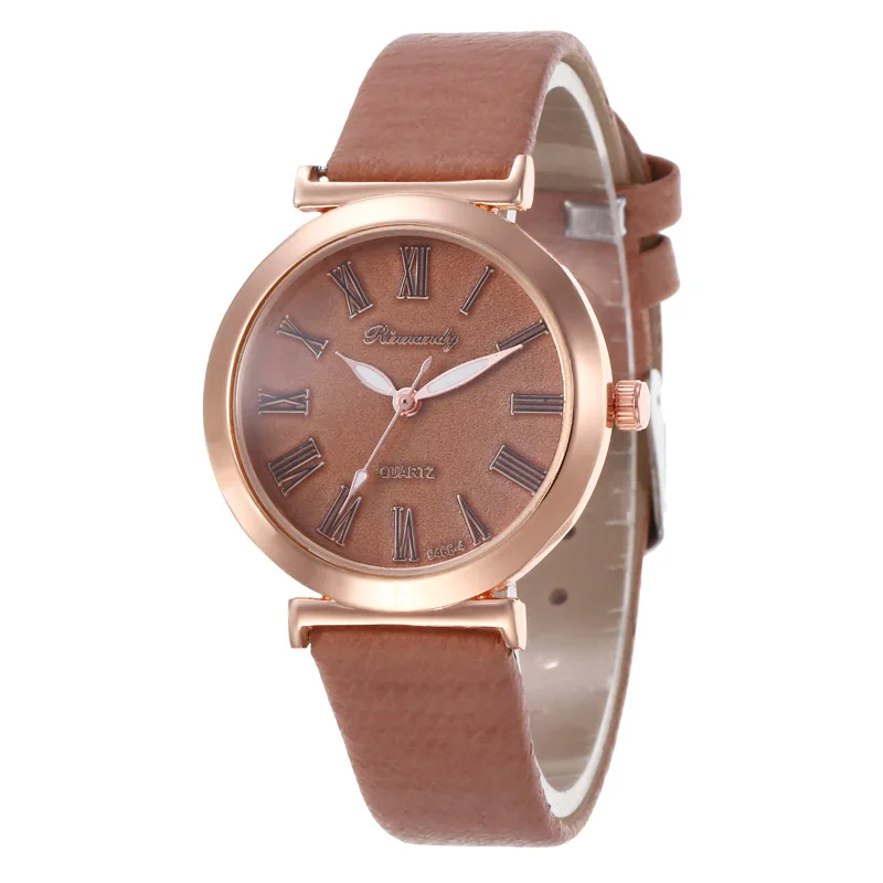 WJ 8549 Reloj Mujer 2019 Модные Простые Женские часы кожаные кварцевые Роскошные наручные