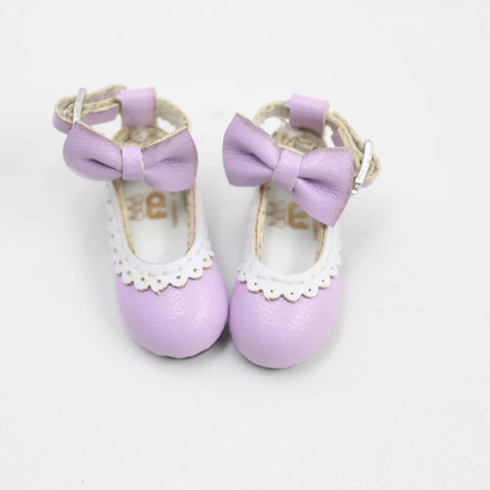 Обувь с большим кружевным бантом; подходит для blyth JerryB MMK Azone - Цвет: like the picture