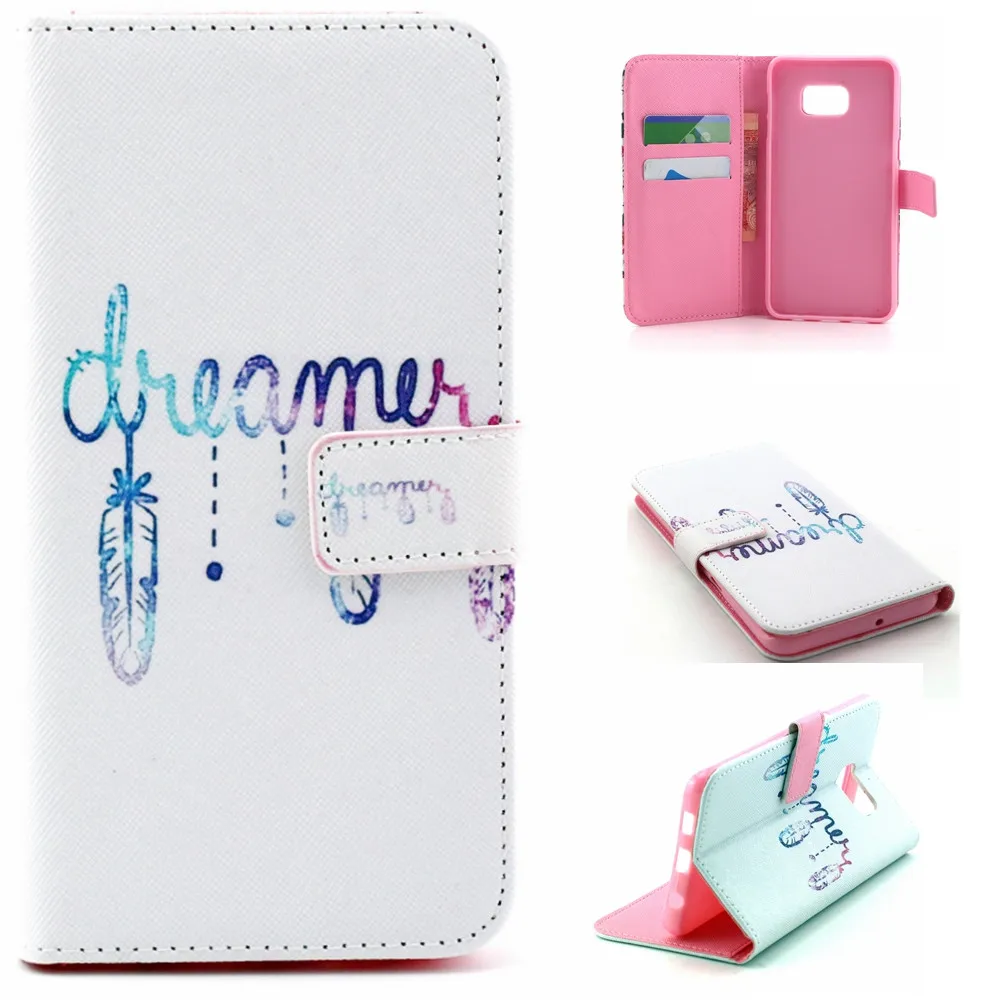 NewArrival Совы магнитных флип держатель карты бумажник сумка кожаная чехол для Samsung