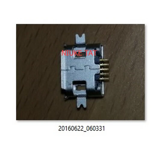 100 шт. Микро разъем Тяжелая пластина 1 0 SMD 2 фута мини usb 5P Женский планшет зарядное
