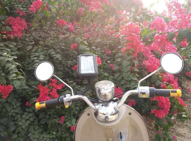 Универсальный Водонепроницаемый держатель для телефона мотоцикла крепление