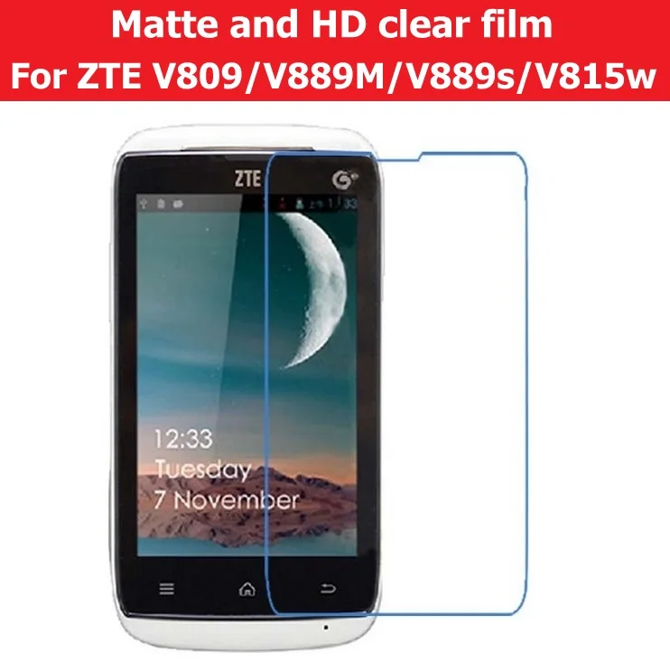 HD прозрачный глянцевый пленка для ZTE V809 U809 V889M N881E N880F V889S V807 V815 Kiuss 2 Max V816 Tempo T815