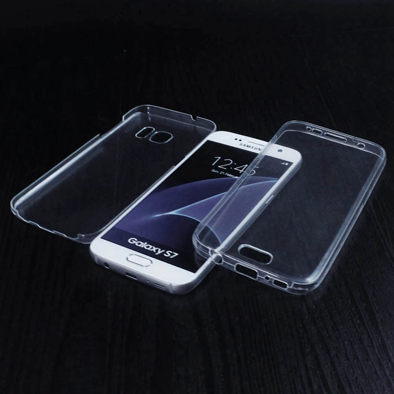 TIKONO 360 Degree Full Body Case for Samsung Galaxy A3 A5 A7 J1 J3 J5 J7 2016 2017 European S3 S4 S5 S6 S7 Edge S8 Plus Cover |