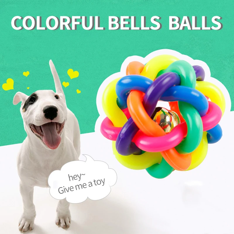 Питомца интерактивные колокол мяч собака игрушка кошка набор из 3|dog cat toy|ball dogball dog