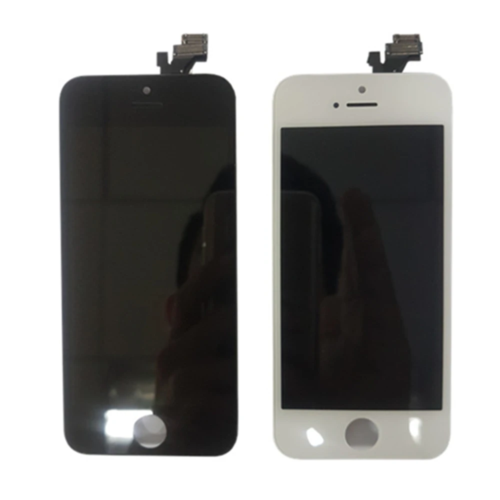 ЖК Дисплей Diplay AAA для черного iphone 5 сенсорный экран дигитайзер дисплей полная