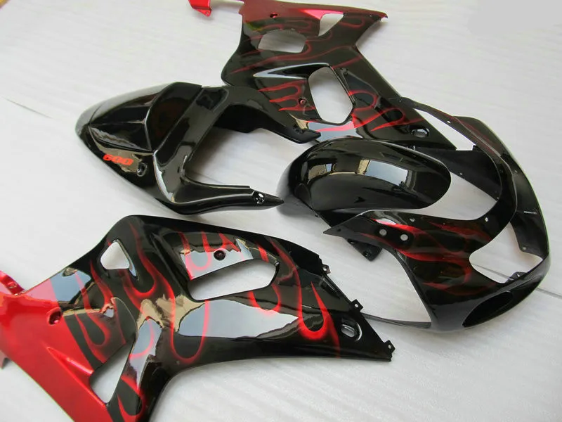 Комплект обтекателей для мотоциклов SUZUKI GSXR600 750 01 02 03 GSXR 600 GSXR750 2001 2002 2003 комплект