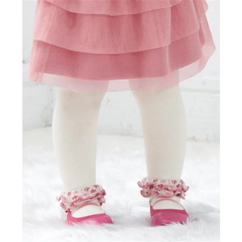 Кружевные колготки с бантом для новорожденных девочек 1 5 лет|Колготки и чулки| |