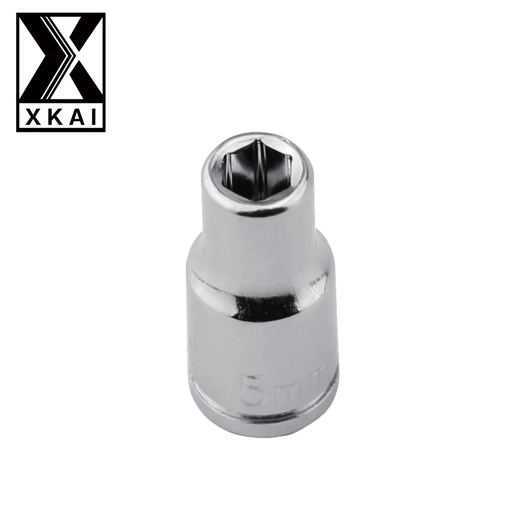 XKAI 1/4 &quot5 мм торцевой ключ с метрической головкой Набор торцевых головок болт