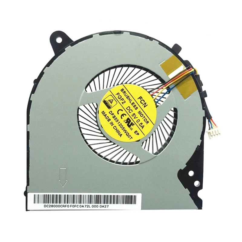 Новый оригинальный ноутбук процессор вентилятор охлаждения для ноутбука Lenovo