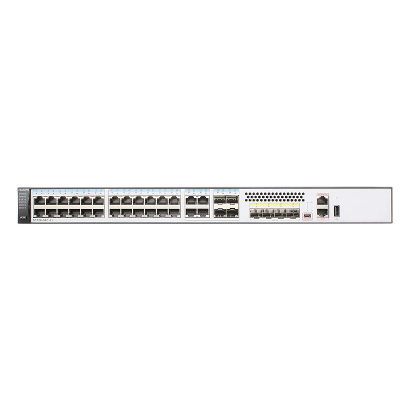 

Original Hua wei S5720 series S5720-36C-EI-AC Ethernet switch with Layer 3 28port10/100 / 1000Base-T Enterprise switch