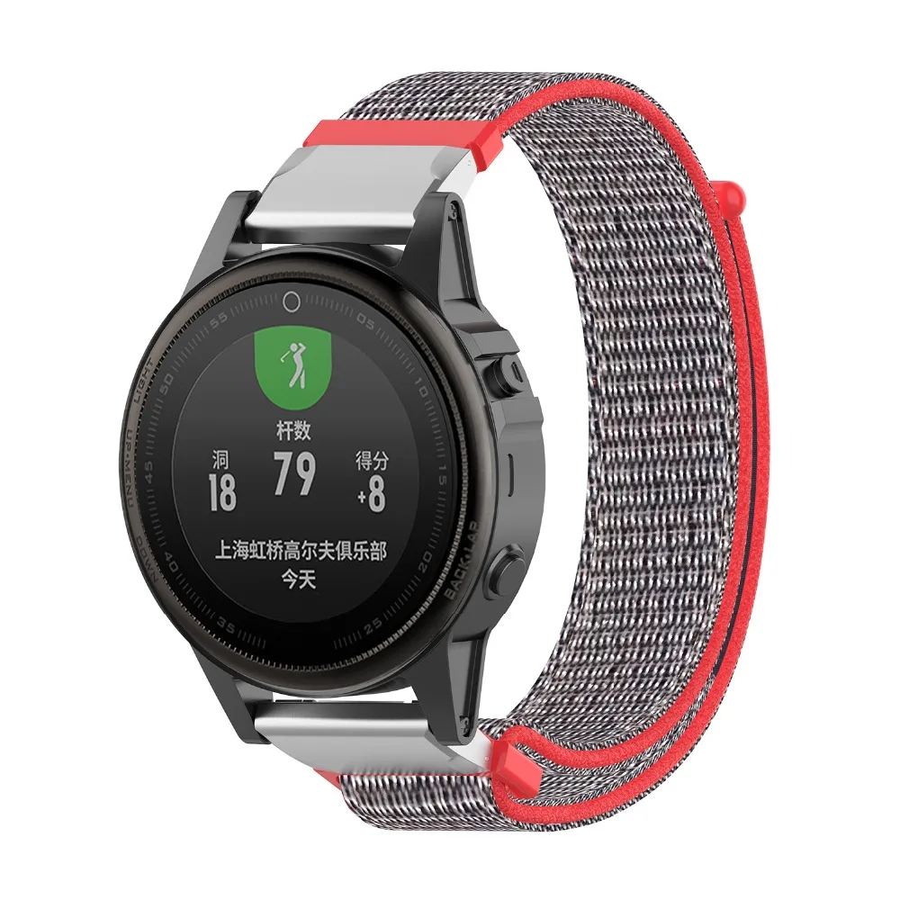 COMLYO нейлоновый ремешок для наручных часов Garmin Fenix 6S gps умные часы ремешки быстрая замена спортивные ремешки для Garmin Fenix 5S ремешок
