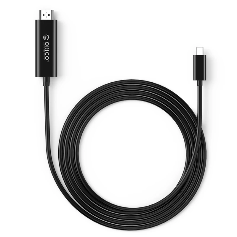 ORICO USB C кабель HDMI-HDMI 4 K 1080 P 3D Тип C кабель для samsung S8 S9 Hawei 10 P20 HD ТВ игры MacBook USB-C HDMI адаптер