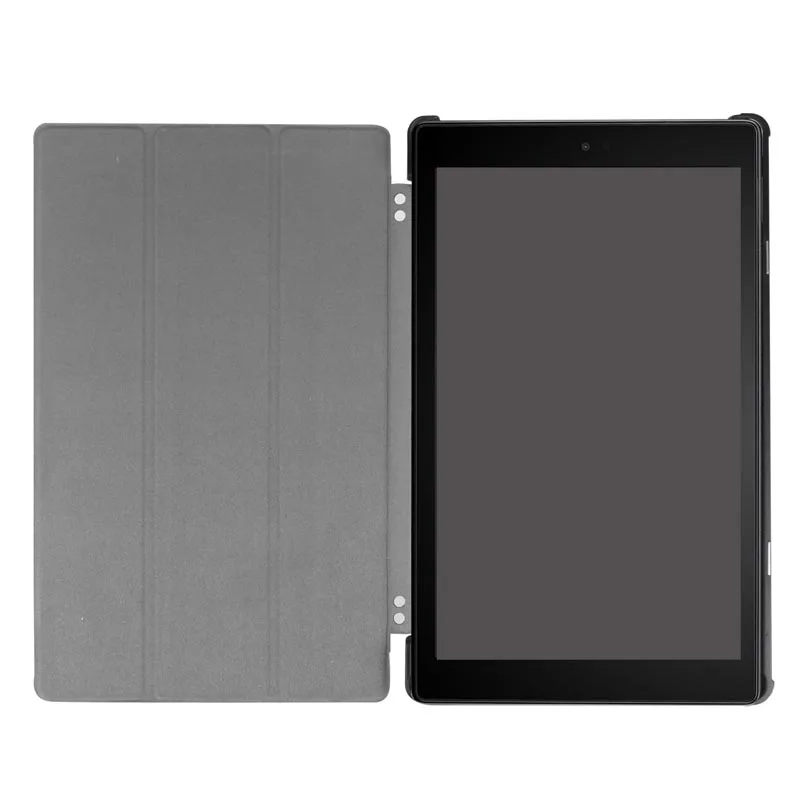 Для Amazon Fire HD10 2017 жесткий чехол Tri-Fold ультра тонкий с откидной магнитной крышкой и
