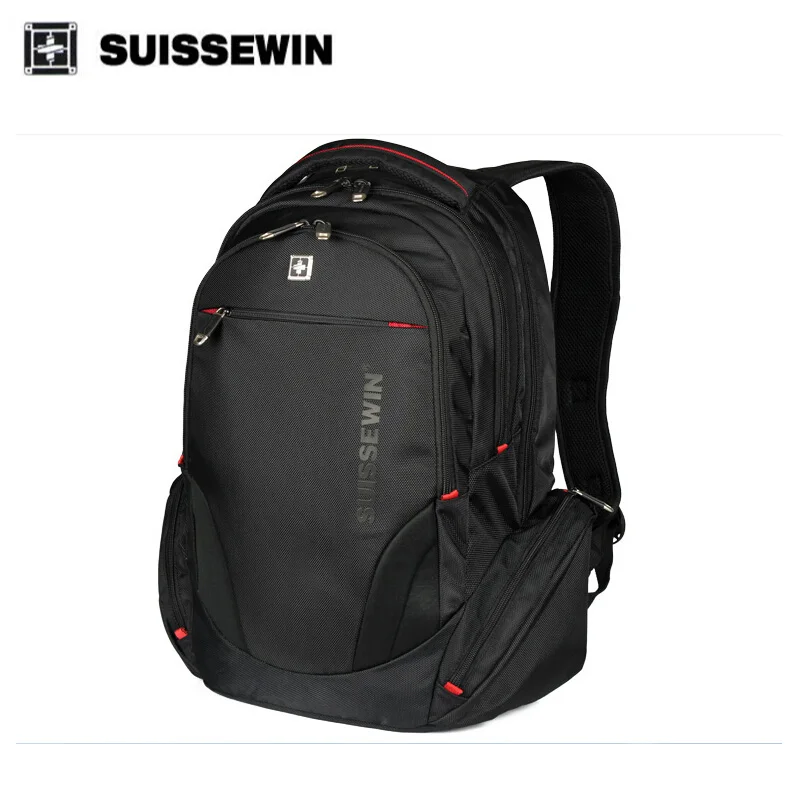 SUISSEWIN 2018 новый бизнес 16 дюймов ноутбук рюкзаки рюкзак Мужчины Путешествия Рюкзак
