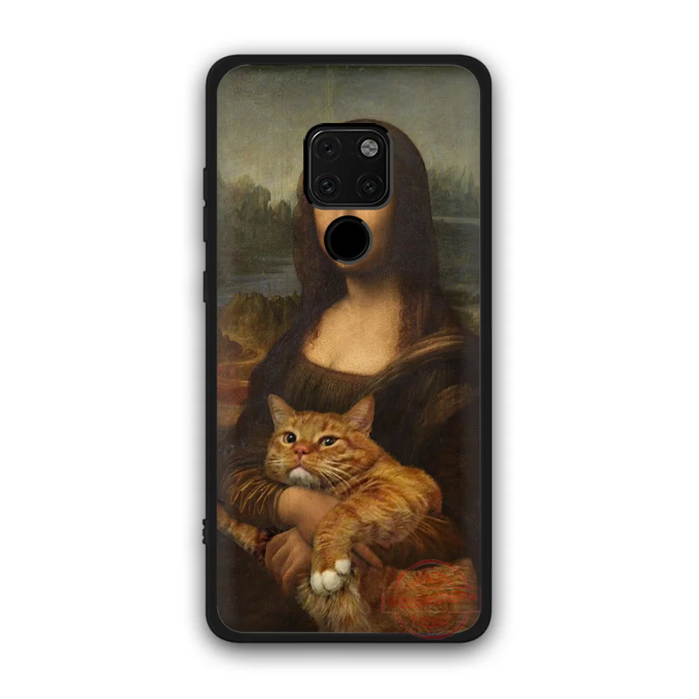 WEBBEDEPP Mona Lisa Art David lines TPU phone case for Mate 10 20 30 Pro Lite Nova 2i 3i 3 4 5i 2 5 |