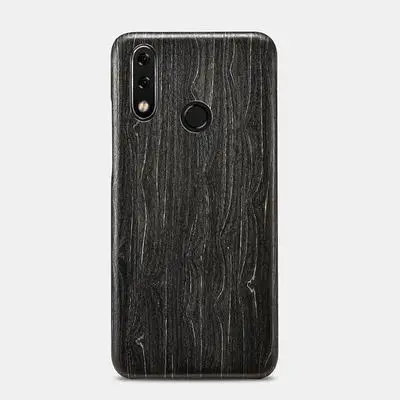 Чехол для телефона из натурального дерева для huawei P30 PRO P30, P30 Lite, чехол-накладка из черного ледяного дерева, грецкого ореха, красного розового дерева, черного розового дерева - Цвет: P30Lite Black ice