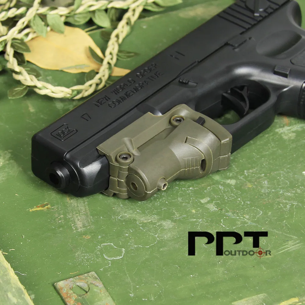 PPT красный лазерный тактический прицел заряженные пистолеты Glock лазерная указка