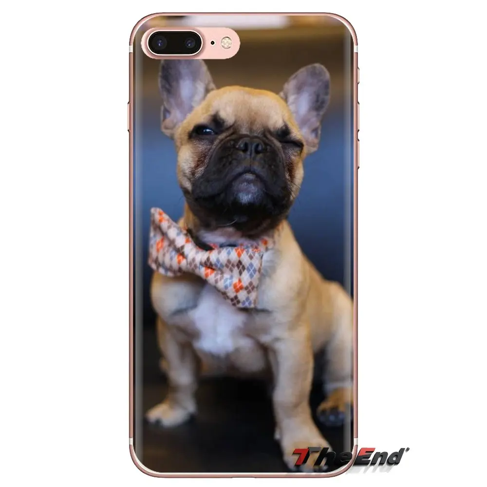 TPU Transparent Skin Cover For Huawei Mate Honor 4C 5C 5X 6X 7 7A 7C 8 9 10 8C 8X 20 Lite Pro French Bulldog I Love My Dog Photo |