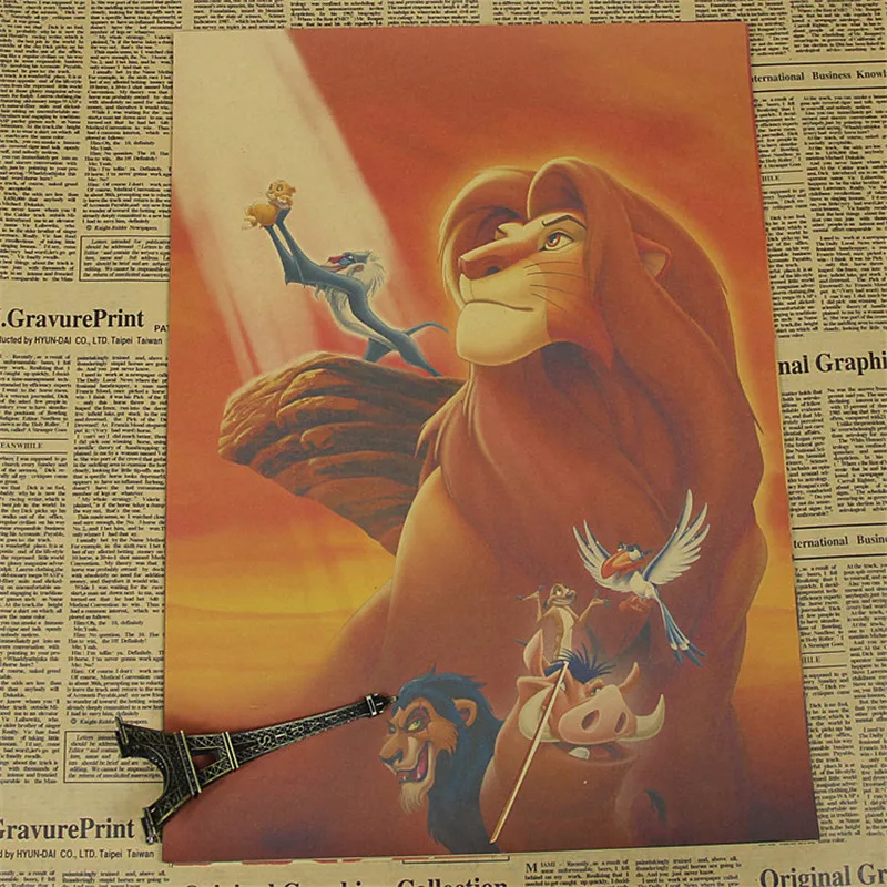 &quotРетро Классический Известный&quot &quotо льве&quot &quotСтаринные Плакат Стены