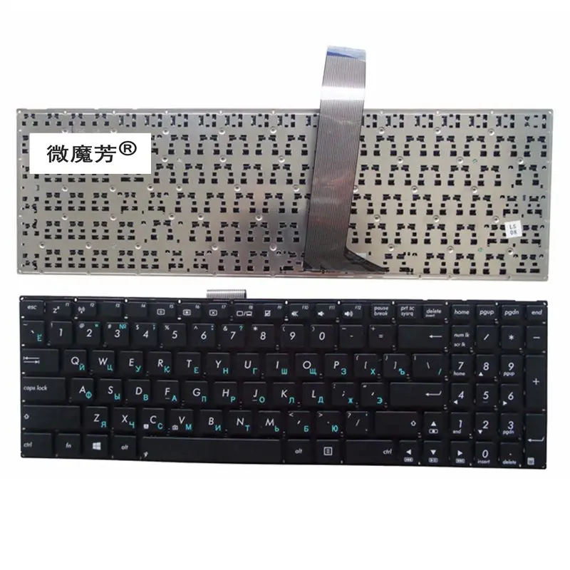 RU Черная Новинка для ASUS R505 R505CA R505CB R505CM R510L A550 Y581 X552 Клавиатура ноутбука русская |