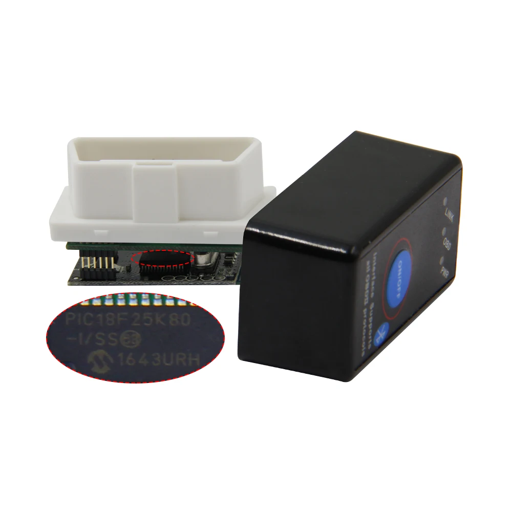 ELM327 v1.5 Bluetooth переключатель двойной PIC18F25K80 автомобильный диагностический инструмент ELM327 V1.5 OBD2 сканер для Android/Windows/Symbian