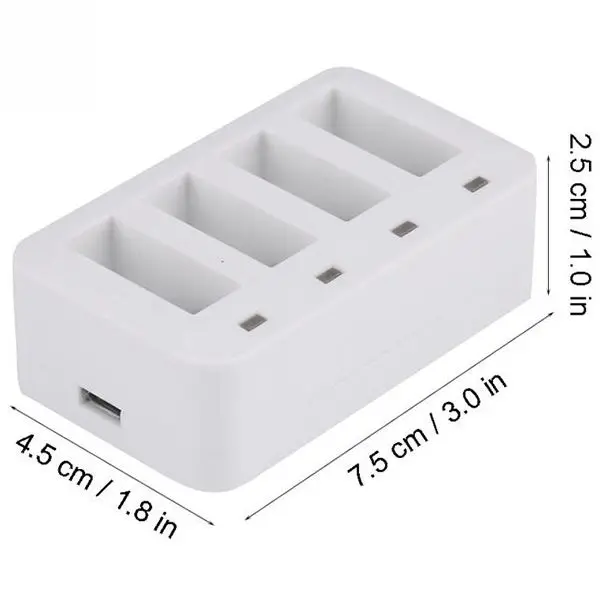TTKK Зарядное устройство USB 4 в 1 мульти зарядное концентратор для DJI Tello мини-Дрон 1100