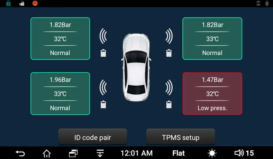 ATOTO A6/A6Y Models USB TPMS System AC-UTP1 for Tire Pressure Monitoring Sensors image 4