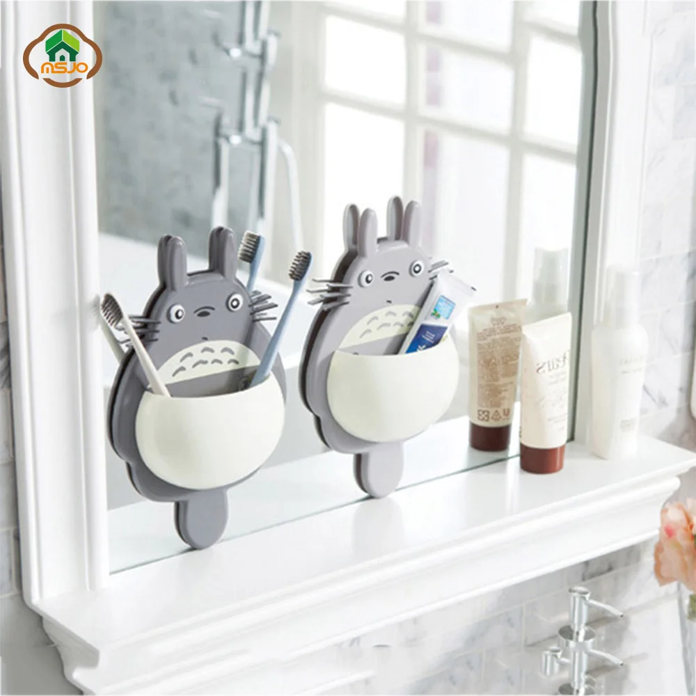 MSJO держатель зубной щетки детский настенный для ванной комнаты всасывающий
