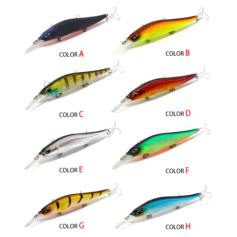 YTQHXY Minnow рыболовная Тонущая приманка с длинным отливом жесткая 13 см 14 г воблеры и