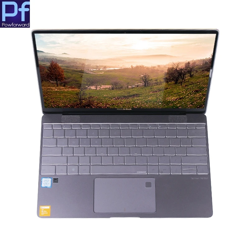 12 5 дюймов силиконовый чехол для ноутбука ASUS ZenBook 3 UX390UA UX390UAK ux390u UX390 Series 5''|keyboard