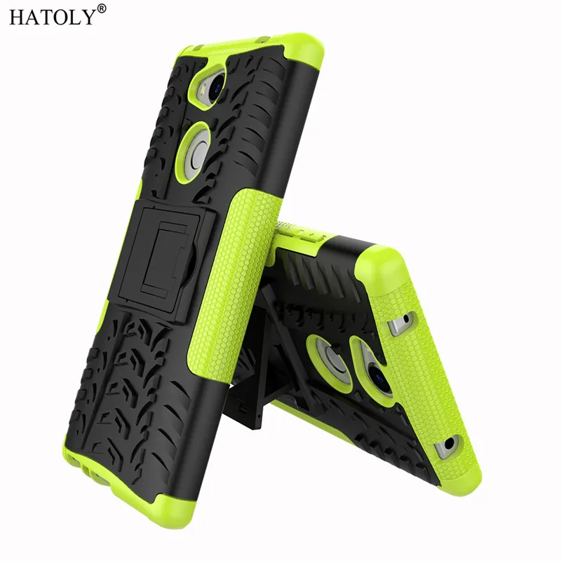 Чехол HATOLY для Sony Xperia L2 силиконовый и пластиковый чехол Kickstand Funda H3311 5 5&quot |