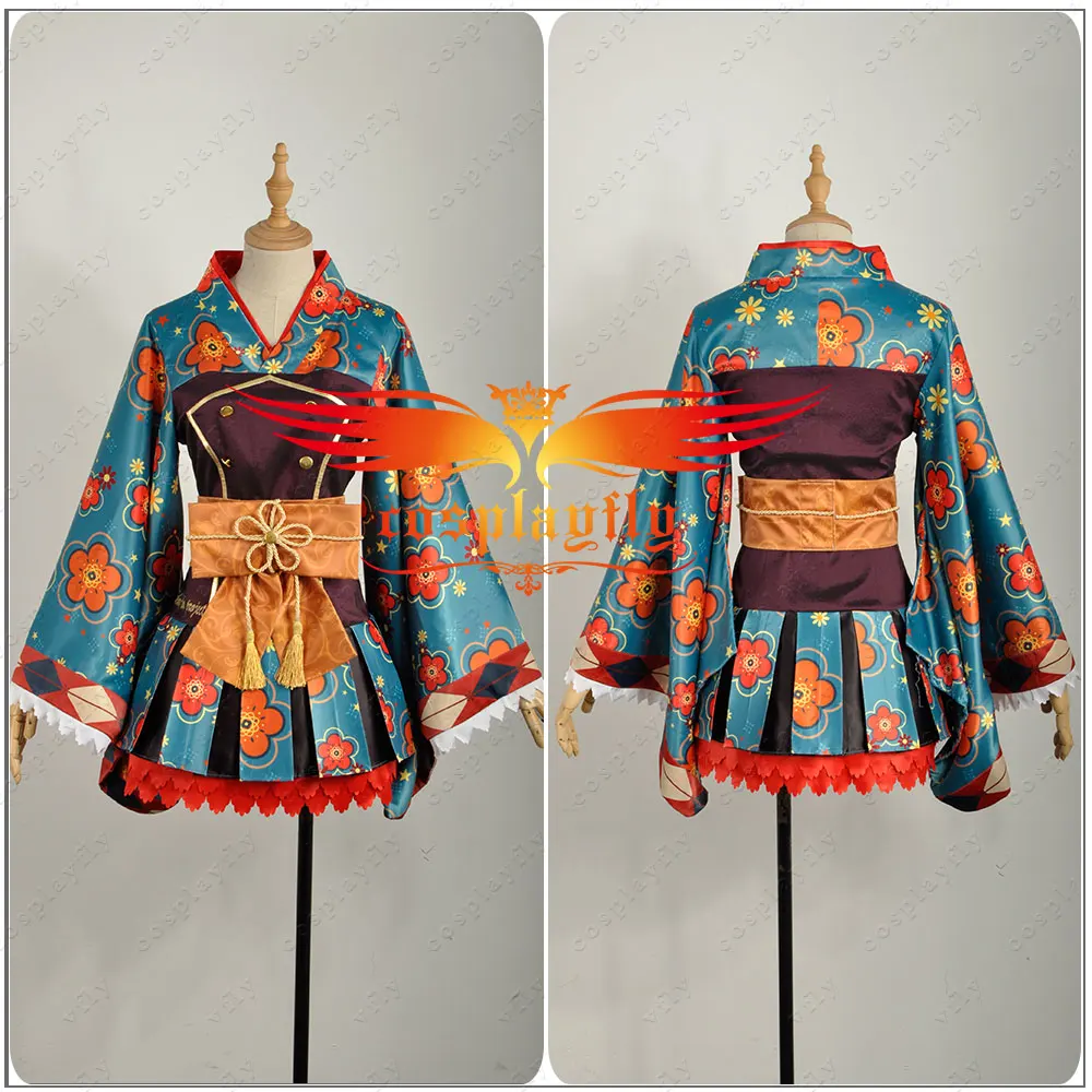 Аниме Love Live! Женский костюм для косплея Taisho Kimono Awakening Ayase Eli на заказ платье с