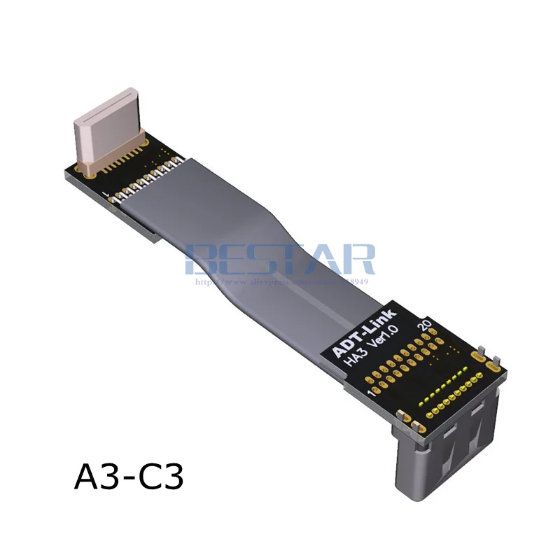 Мини-адаптер HDMI для мультикоптера 5-10 м FPC плоский локоть 2 0 FPV 4k 60 Гц