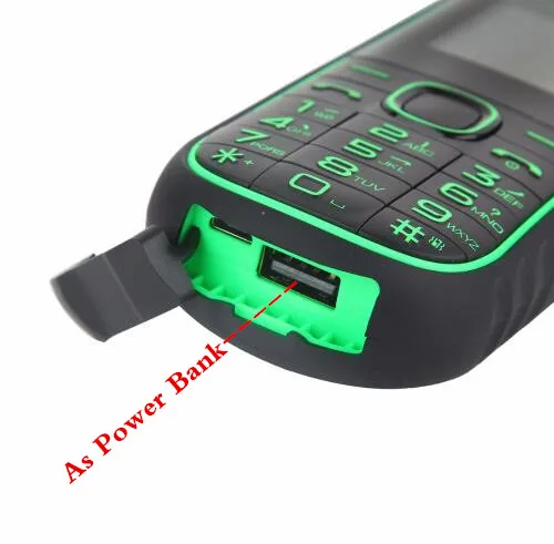 Оригинальный UHAPPY A5000 + русская клавиатура фонарик Dual Sim карты 2 г GSM 4400 мАч большой