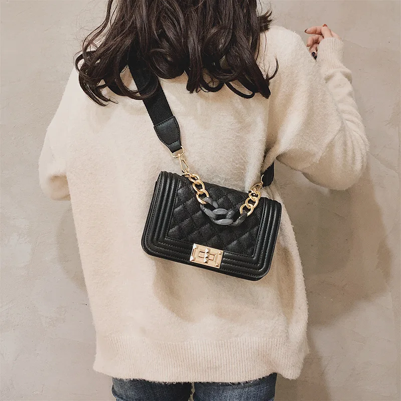 Женская сумка-мессенджер CASMOR с градиентом и цепочкой 2019 | Багаж сумки