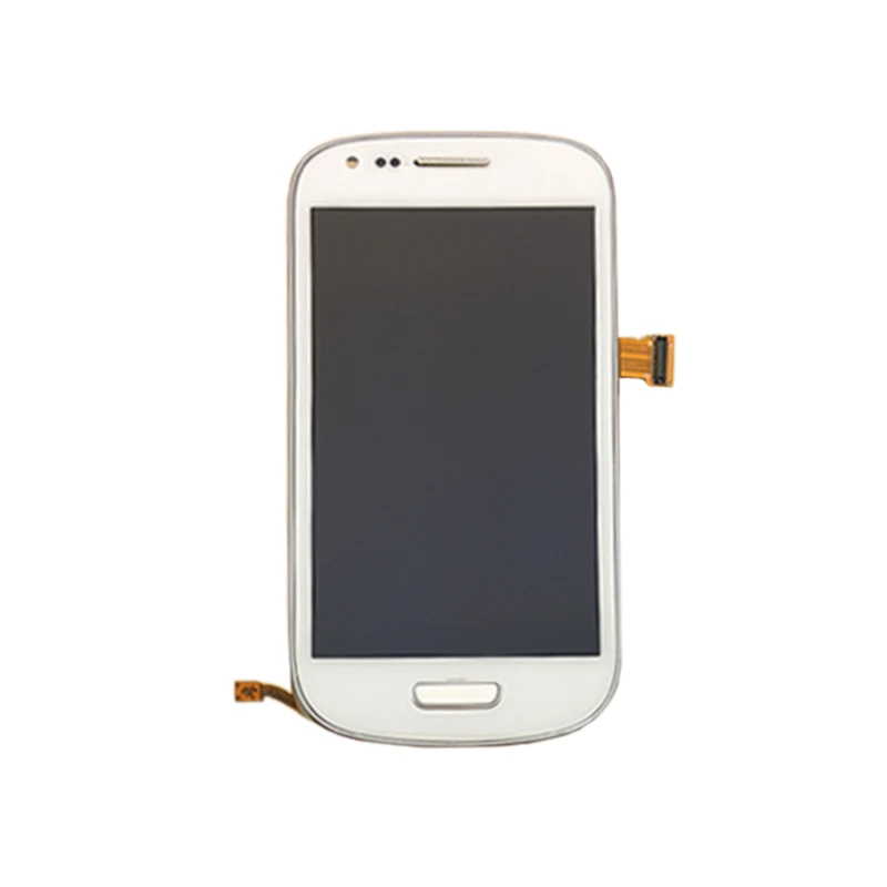 Для Samsung Galaxy S3 Mini I8190 i8190N i8195 i8200 с рамкой сенсорный экран дигитайзер в сборе Замена