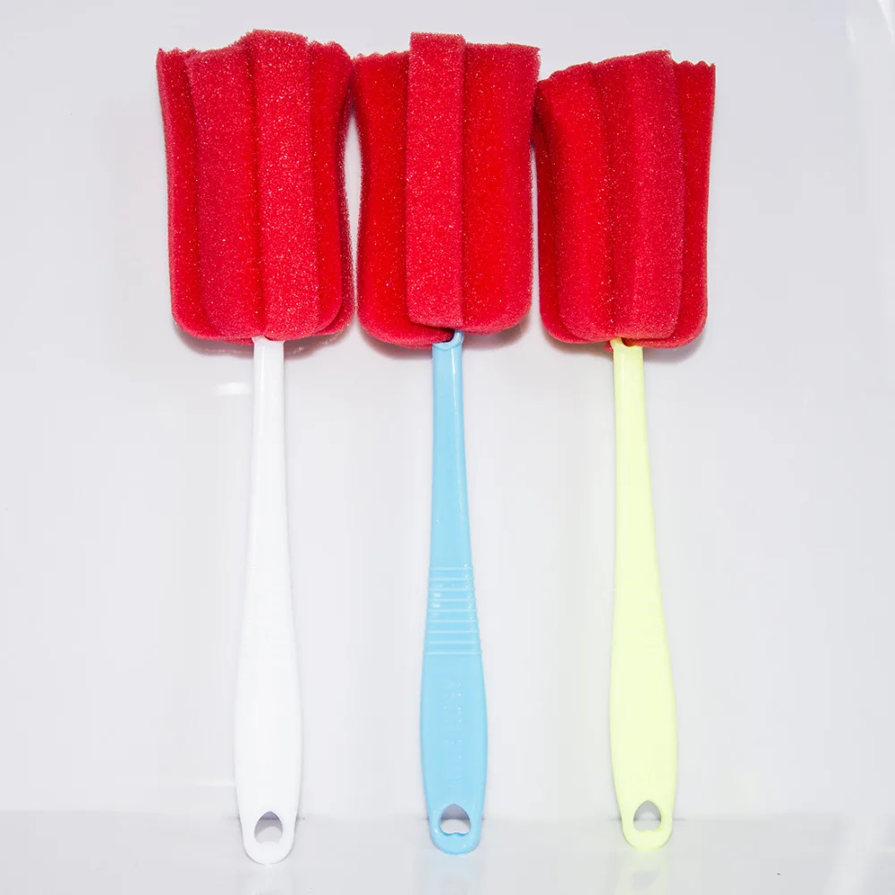 Дом полезные кухонные чистящие инструменты губка щетка для вина стеклянная