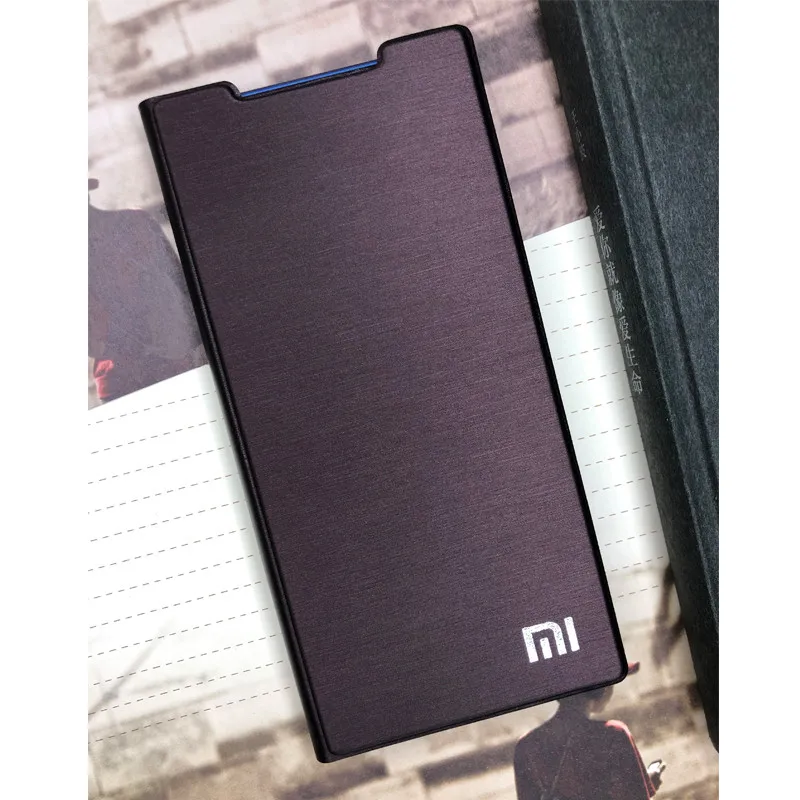 Чехол для Xiaomi Mi 9 Роскошные тонкие Стильные Кожаные чехлы-подставки с откидной