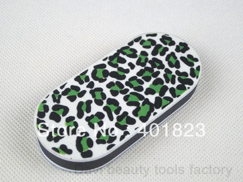 Пилка для ногтей с леопардовым принтом 20 шт./лот|file buffer|shine nail buffershine buffer |