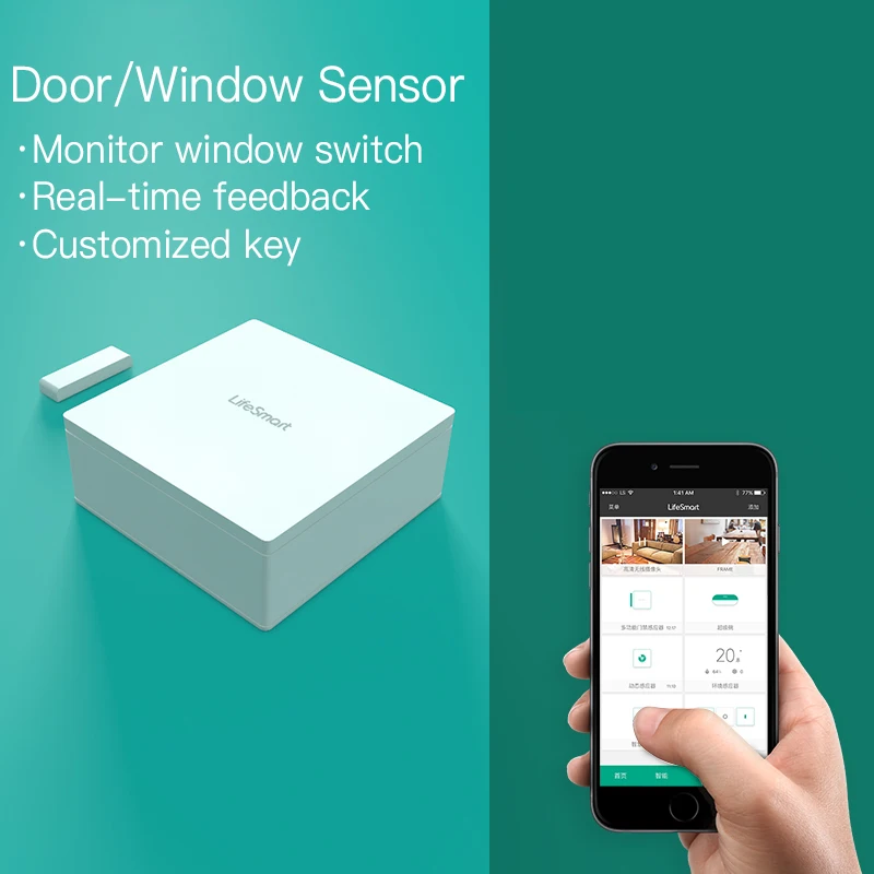 Lifesmart дверной переключатель с датчиком окна беспроводное подключение умный дом