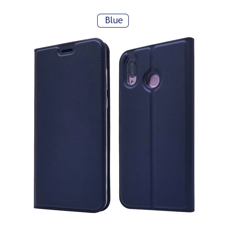 Чехол для Huawei Honor Play из мягкой искусственной кожи с подставкой и отделением для карт, кожаный флип-чехол, чехол для Huawei Honor Play, чехол 6,3"