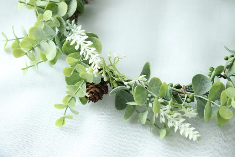 New arrival leaf romantic head garland Wreath hairwear bridal girl kid wedding party flower hairbands free shipping | Украшения и