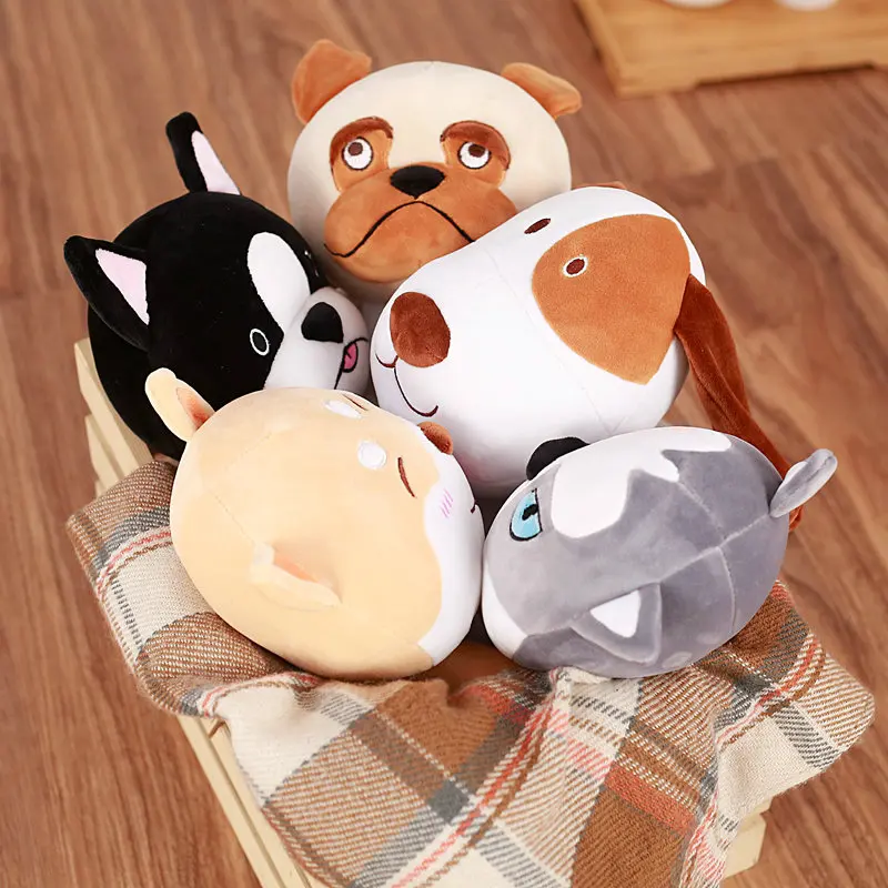 

Kawaii Smile Soft Plush Dog Dolls Stuffed Soft Down Cotton Dog Animal Kids Toys Christmas Gifts Birthday Brinquedos