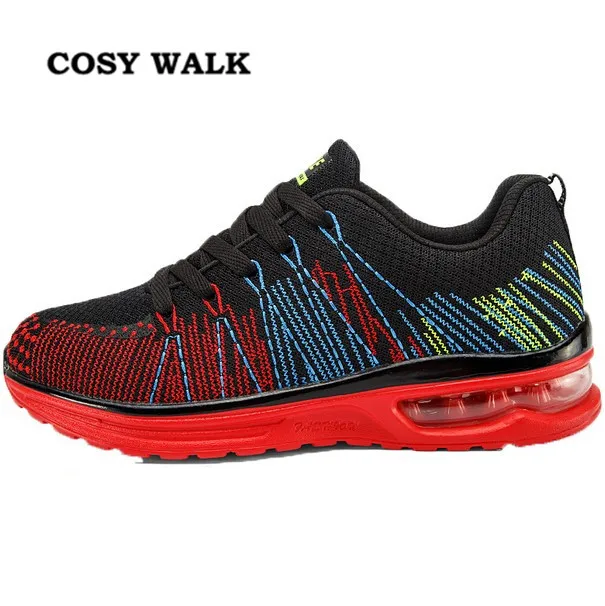 Fashion Men's air cushion Sneakers Breathable Mesh gauze male Spring Summer autumn Mixed Colors men Casual Sport Shoes | Обувь