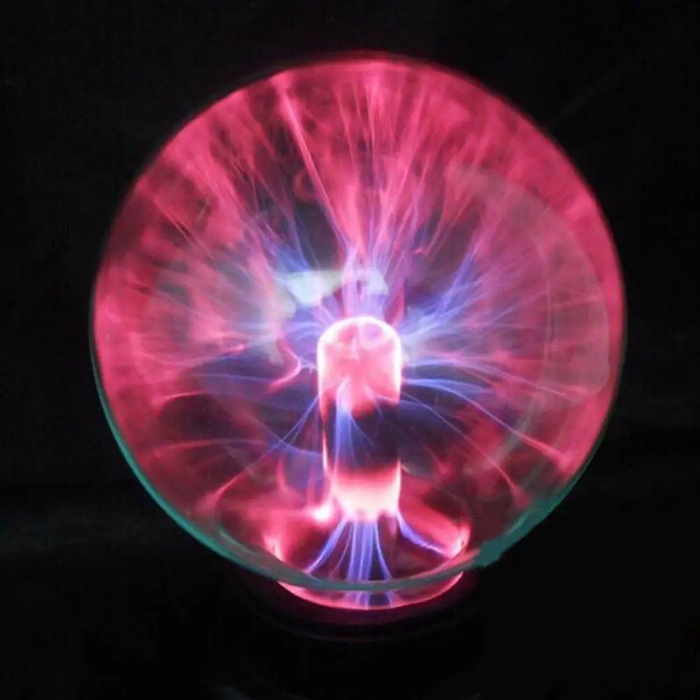 3 &quotPlasma Light Ball USB Электростатическая сферическая лампа кристальная настольная